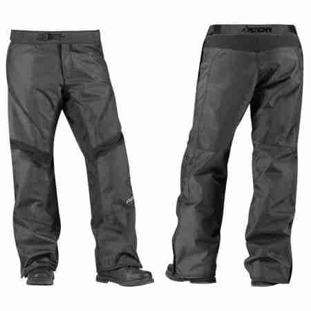 фото 2 Мотоштани Мотоштани Icon Overlord Textile Overpants Black 38
