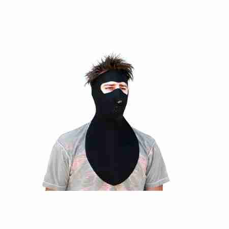фото 3 Маски лицевые Лицевая мото маска Zan Headgear Neoprene Neck Shield, Black