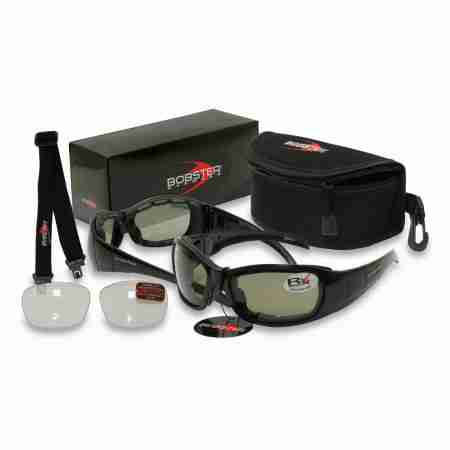 фото 2 Кроссовые маски и очки Очки Bobster Drifter Convertible, Clear Lens