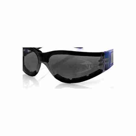 фото 2 Кросові маски і окуляри Окуляри Bobster SHIELD II Blue Frame, Smoked Lens