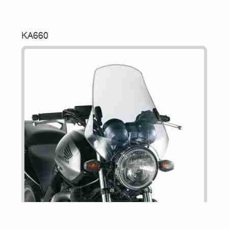 фото 1 Ветровые стекла для мотоциклов (cпойлеры) Ветровое стекло KAPPA KA660