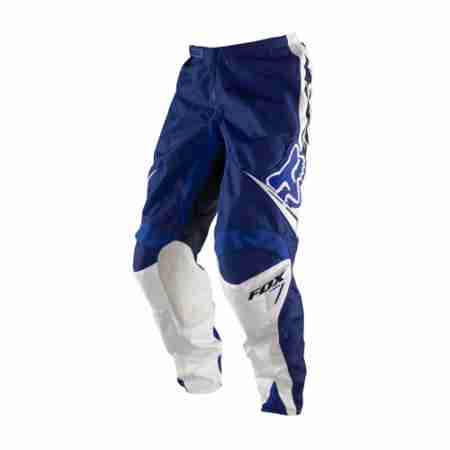 фото 1 Кроссовая одежда Кроссовые штаны FOX Youth 180 Race White-Blue W26