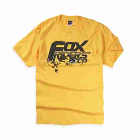 фото 1 Мотофутболки Футболка FOX Hanging Garden s/s Tee Yellow S