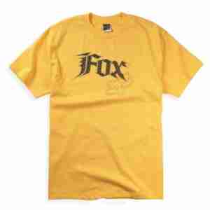 Футболка FOX Vintage Mesh s/s Tee Yellow