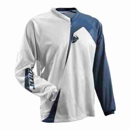 фото 1 Кроссовая одежда Кроссовая футболка (джерси) Thor S9 Ride Blue-White LG