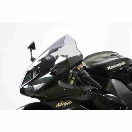 фото 1 Ветровые стекла для мотоциклов (cпойлеры) Ветровое стекло MRA Racing Kawasaki ZX-6R/636 (05-08) / ZX-10R (06-07) Smoke Grey R1