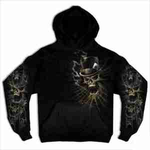 Реглан Black Widow Hooded Sweatshirt  Black 2XL