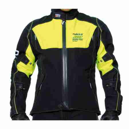 фото 1 Мотокуртки Мото куртка Rukka Argonaut Black/Yellow 50