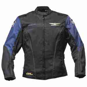 Мотокуртка Joe Rocket Goldwing Ladies Deals Gap Jacket Black-Daek Blue Sm
