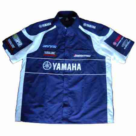 фото 1 Мотофутболки Рубашка Yamaha Blue L