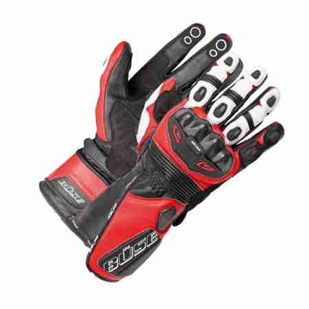 фото 1 Мотоперчатки Мотоперчатки Buse Motegi Handschuh (300542) Black-Red 11