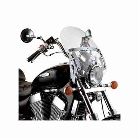 фото 1 Ветровые стекла для мотоциклов (cпойлеры) Ветровое стекло GIVI A23 (38.8+41см) к чопперу