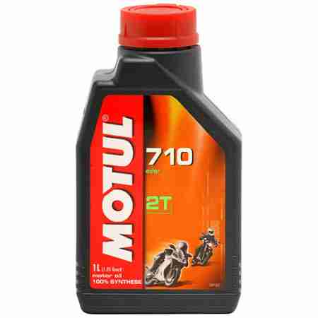 фото 1 Моторна олива і хімія Моторна олія Motul 710 2T (1L)