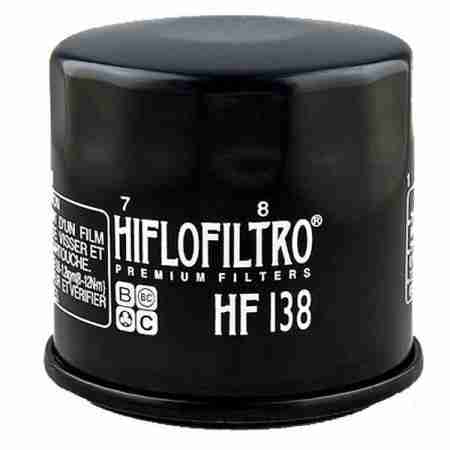 фото 1 Масляные фильтры на мотоцикл, скутер Масляный фильтр Hiflo Filtro HF138
