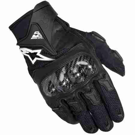 фото 1 Мотоперчатки Мотоперчатки Alpinestars SMX-2 Air Carbon Leather Black 3XL