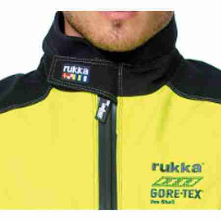 фото 2 Мотокуртки Мото куртка Rukka Argonaut Black/Yellow 50
