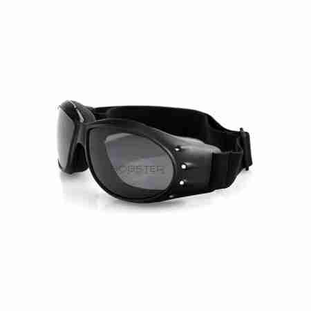 фото 1 Кросові маски і окуляри Окуляри Bobster CRUISER SMOKED REFLECTIVE LENS Black