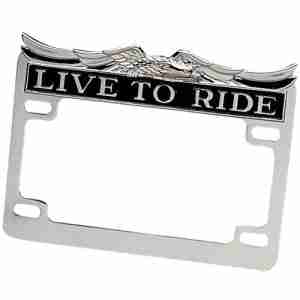 Табличка власник номера Drag Specialties Live to Ride