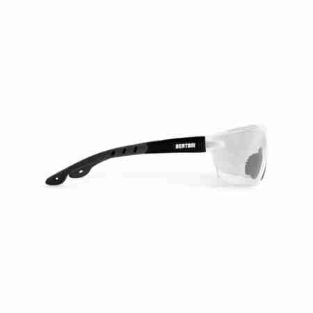 фото 6 Кросові маски і окуляри Окуляри Bertoni Rubber AF169E Black / Clear Fm Lens