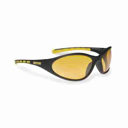 фото 1 Кросові маски і окуляри Окуляри Bertoni Rubber AF158A Black / Yellow Lens