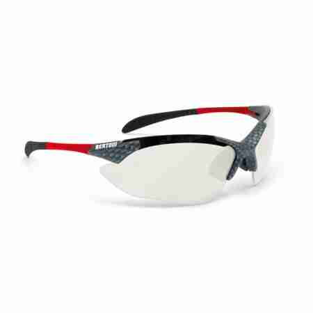 фото 1 Кроссовые маски и очки Очки Bertoni Solid Red-Carbon / Interchangeable Lenses