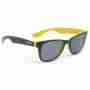 фото 1 Кроссовые маски и очки Очки Bertoni Black-Yellow 46 / Smoke Blue Mirror Lens