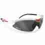 фото 1 Кроссовые маски и очки Очки Bertoni Chrystal-Shiny White / Interchangeable Lenses