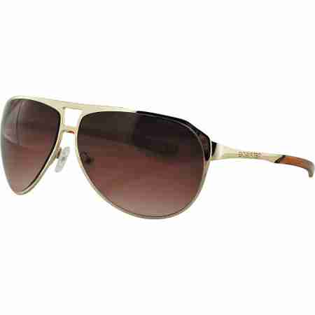 фото 1 Кроссовые маски и очки Очки Bobster Snitch Street Series Sunglasses, Gold Frame, Brown Gradien