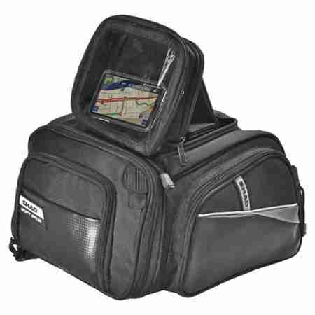 фото 1 Мотокофри, сумки для мотоциклів Сумка на бак Shad SB15 с футляром под GPS Black