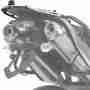фото 1 Кріплення для кофрів Кріплення центрального мотокофра Givi Monokey для KTM 990 SMT 
