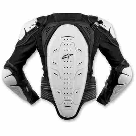 фото 2 Моточерепахи Захист тіла підлітковий Alpinestars Bionic 2 Black-White L