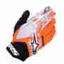 фото 1 Моторукавички Моторукавички Alpinestars Racer Black-White-Orange XL