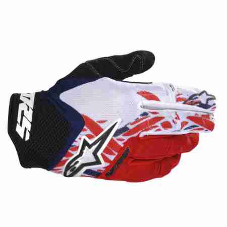 фото 1 Мотоперчатки Мотоперчатки детские Alpinestars Youth Racer Black-White-Red XXS