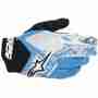 фото 1 Мотоперчатки Мотоперчатки детские Alpinestars Youth Racer Black-Blue-White M