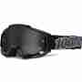 фото 1 Кроссовые маски и очки Мотоочки 100% Accuri Sand Moto Goggle Black - Grey Smoke Lens