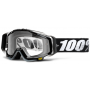 фото 1 Кроссовые маски и очки Мотоочки 100% Racecraft Goggle Abyss Black - Clear Lens