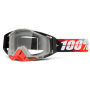 фото 1 Кроссовые маски и очки Мотоочки 100% Racecraft Goggle Prium Red - Clear Lens