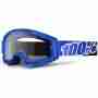 фото 1 Кроссовые маски и очки Мотоочки 100% Strata Moto Goggle Blue Lagoon - Clear Lens