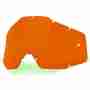 фото 1 Лінзи для кросових масок Лінза для мотоокулярів 100% Racecraft/Accuri/Strata Replacement Lens Orange Anti-Fog
