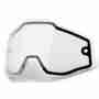 фото 1 Лінзи для кросових масок Лінза для мотоокулярів 100% Racecraft/Accuri/Strata Dual Replacement Lens - Clear