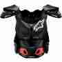 фото 1 Моточерепахи Захист тіла Alpinestars A-8 Body Protection Vest Black-White S/M