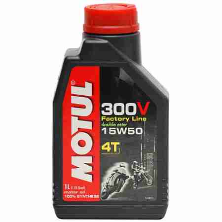 фото 1 Моторные масла и химия Моторное масло MOTUL 300V 4T FACTORY LINE OFF ROAD 5W-40 (1L)