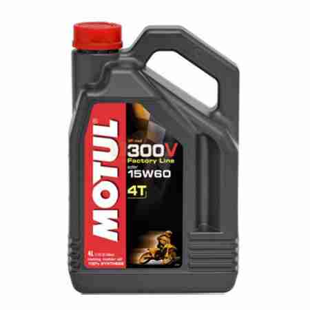 фото 1 Моторные масла и химия Моторное масло MOTUL 300V 4T FACTORY LINE OFF ROAD 15W-60 (4L)
