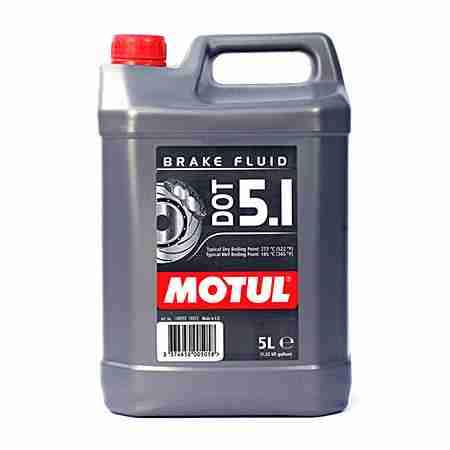 фото 1 Моторна олива і хімія Гальмівна рідина Motul DOT 5.1 Brake Fluid (5L)