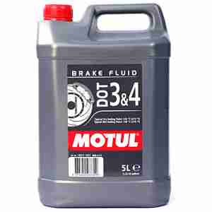 Тормозная жидкость Motul DOT 3&4 Brake Fluid (5L)
