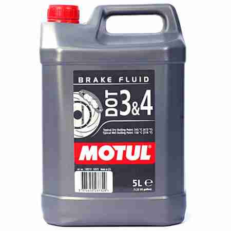 фото 1 Моторные масла и химия Тормозная жидкость Motul DOT 3&4 Brake Fluid (5L)