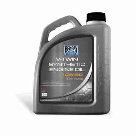фото 1 Моторные масла и химия Моторное масло Bel-Ray V-Twin Synthetic Engine Oil 10W-50 (4L)