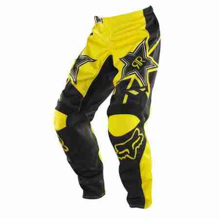фото 1 Кроссовая одежда Кроссовые штаны FOX 180 Rockstar PNT Black-Yellow 34