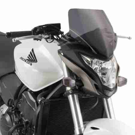 фото 1 Вітрове скло для мотоциклів (cпойлери) Скло вітрове GIVI на Honda HORNET 600 11-12' затемнене