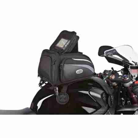 фото 2 Мотокофри, сумки для мотоциклів Сумка на бак Shad SB10 с футляром под GPS